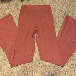 aerie cross waist flare legging